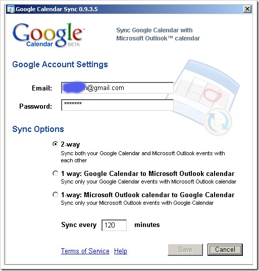 Google Sync for your mobile phone