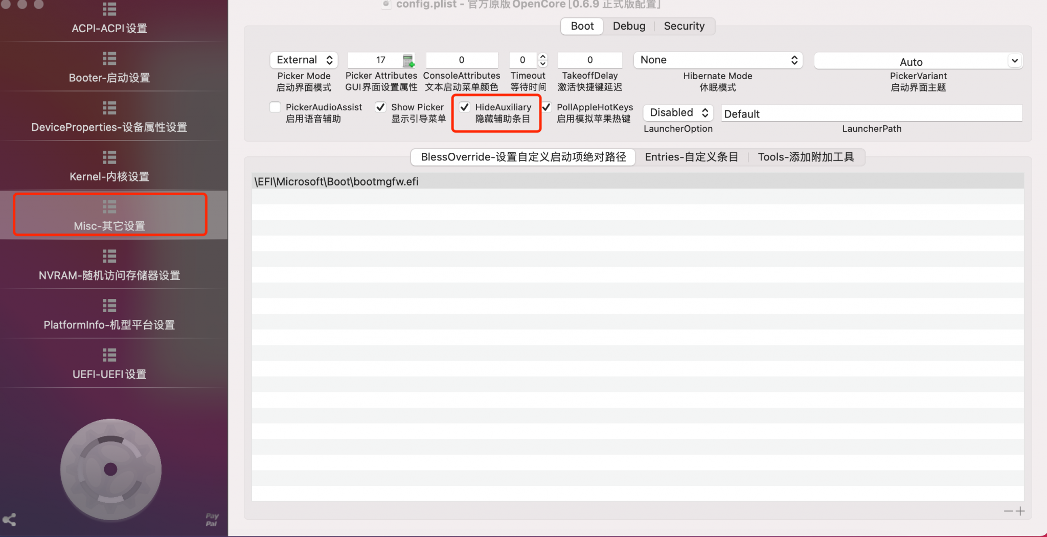  opencore etzzy