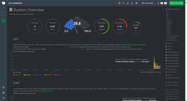 netdata docker 安装