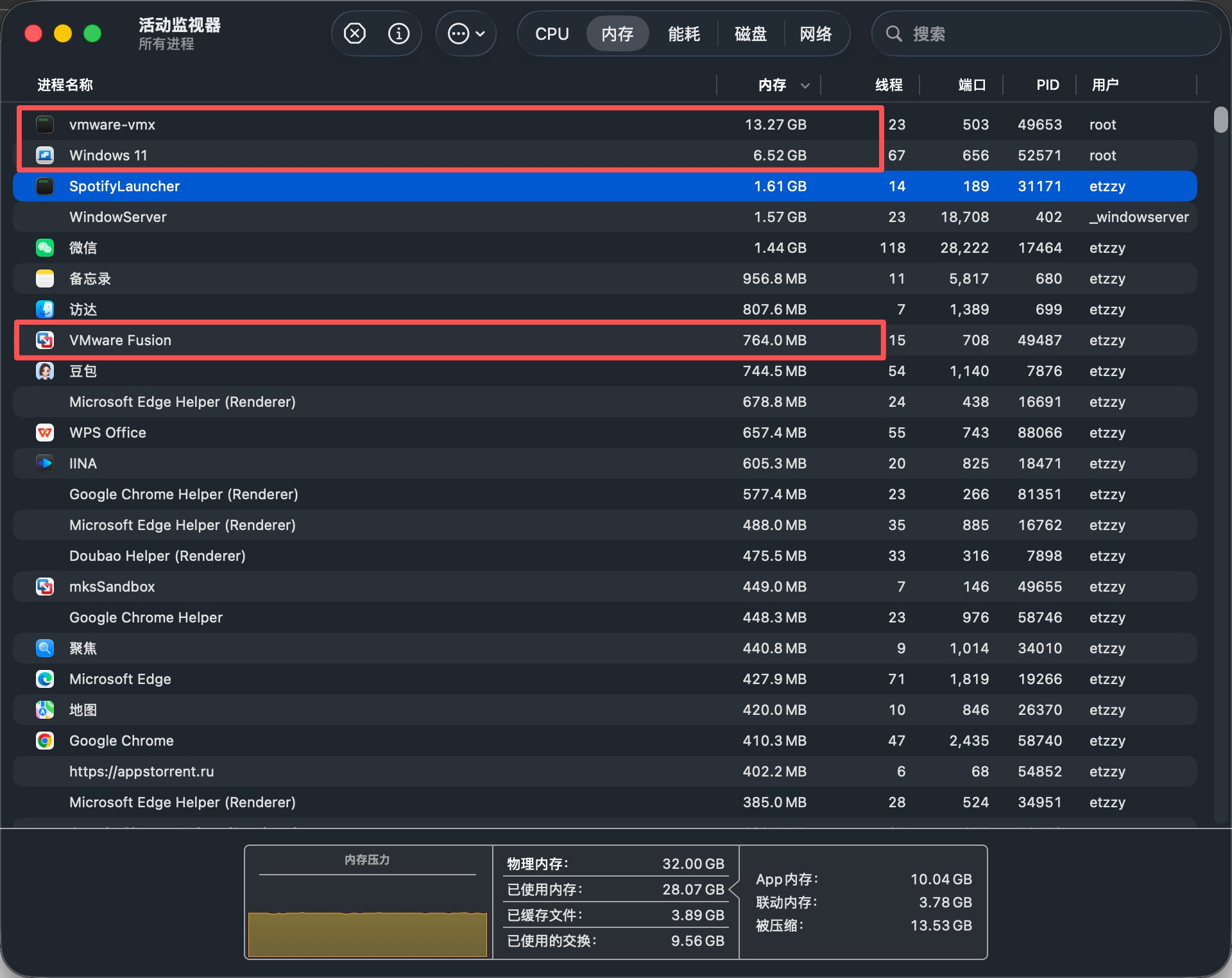 macOS上的虚拟机VMware Fusion Player和Parallels Desktop