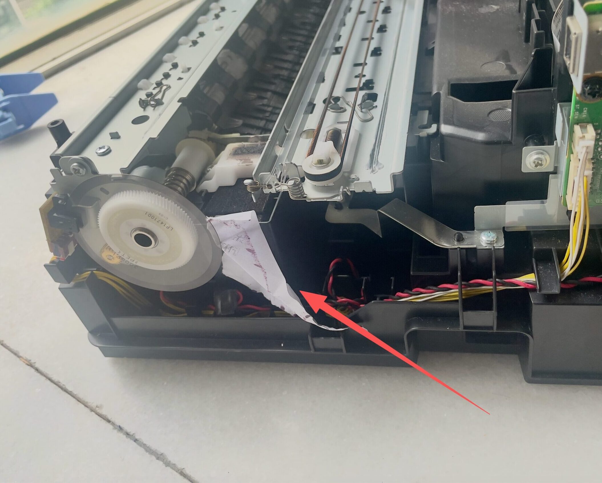 Brother T426w 卡纸感应器修理